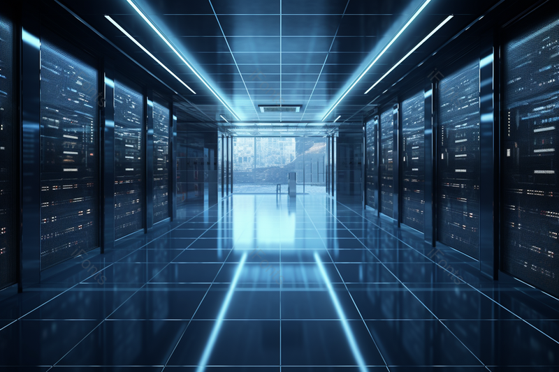 蓝色计算机网络服务数据管理库,高清,摄影图,摄影图片,图片大全,摄影图免费下载